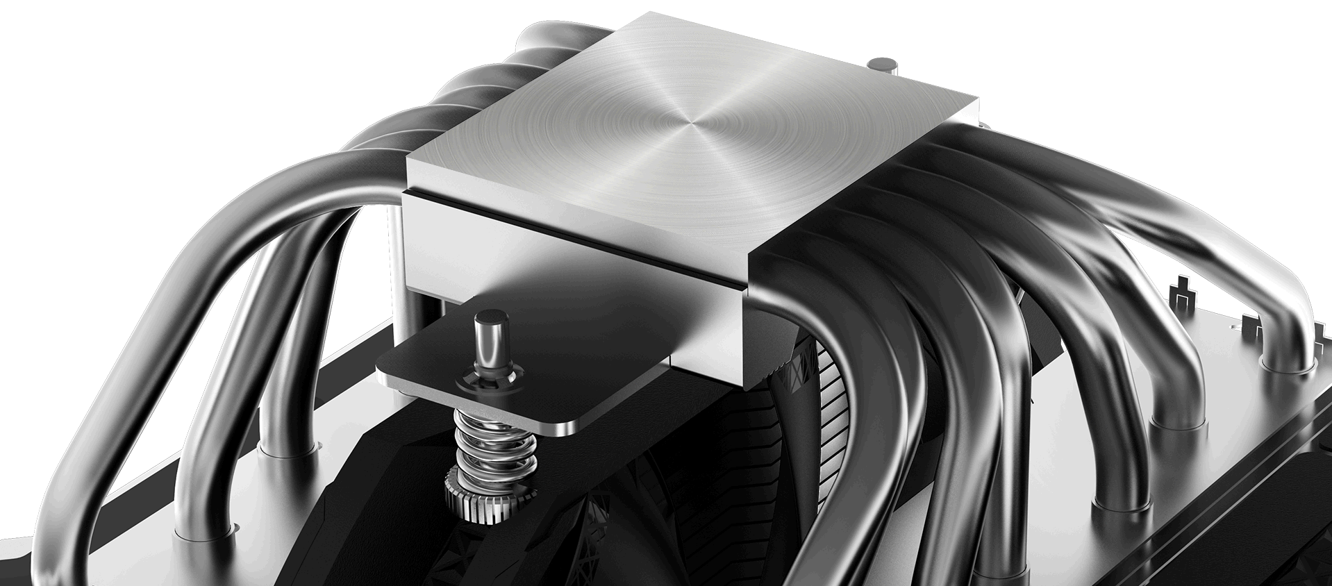 140mmファンによるツインタワー構造採用 ハイエンドクラスCPUクーラー